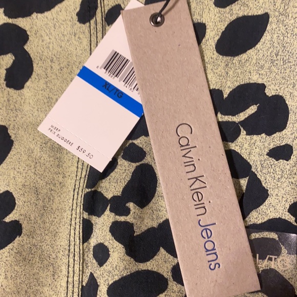 Cute Tank - light Green with leopard print - Picture 3 of 4